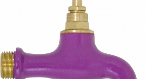 Un robinet haut en couleur