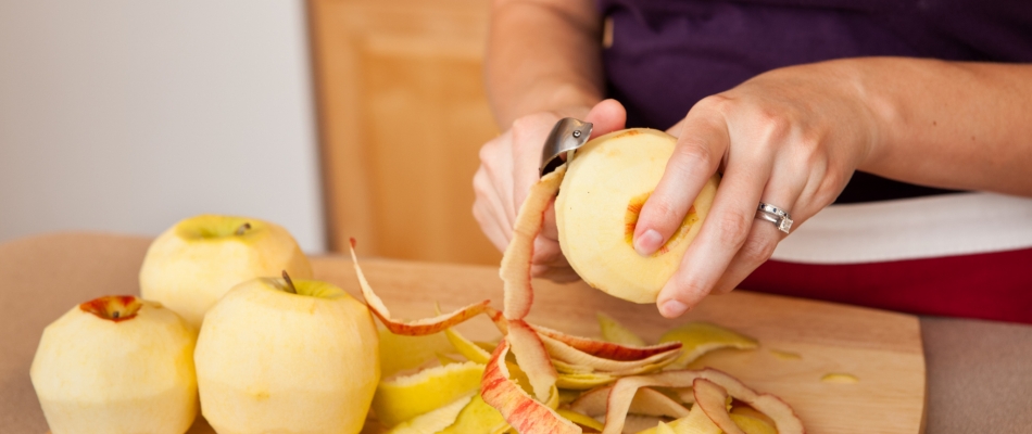 Recyclez vos épluchures de pommes - Minizap Annecy