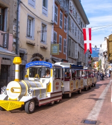 Chambéry en petit train touristique