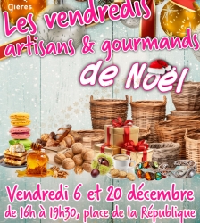 Les Vendredis Artisans et Gourmands de Noël