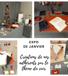 Exposition créations en cuir