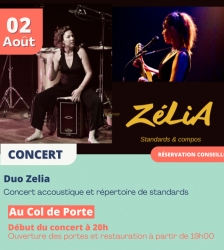 Duo Zélia en Concert