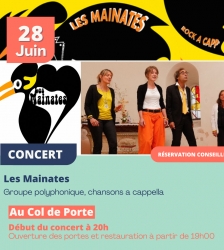 Concert Guinguette : Les Mainates