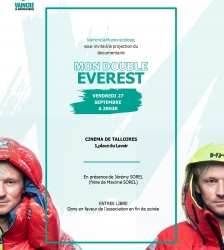 Projection du documentaire Mon double Everest