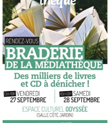 Braderie de la médiathèque