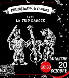 MUSIQUE (en robe) DE CHAMBRE avec le TRIO BAROCK