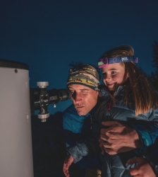 Soirée d'observation du ciel d'hiver