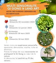 Balade sensorielle, Qi Gong & Land Art