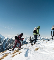 Rando-raquette aux Chalets de Chailloux avec la Columbia Hike Society