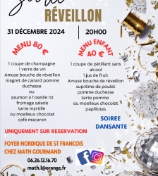 Soirée Réveillon à Nordicéa