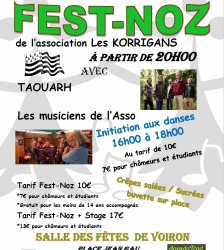 Fest-Noz : Fête bretonne musicale