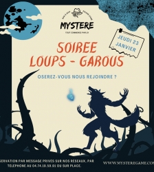 Soirée Loups Garous Mystere