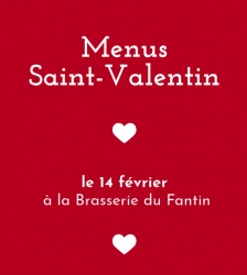 Déjeuner Saint Valentin à La Brasserie du Fantin Latour