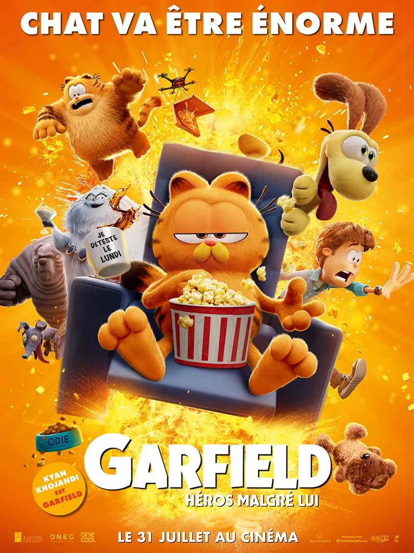 affiche Garfield : Héros malgré lui